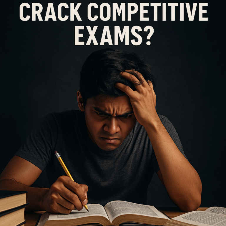 🔥 The Brutal Truth: Can an Average Student Crack Competitive Exams? (You Won’t Like the Answer)
